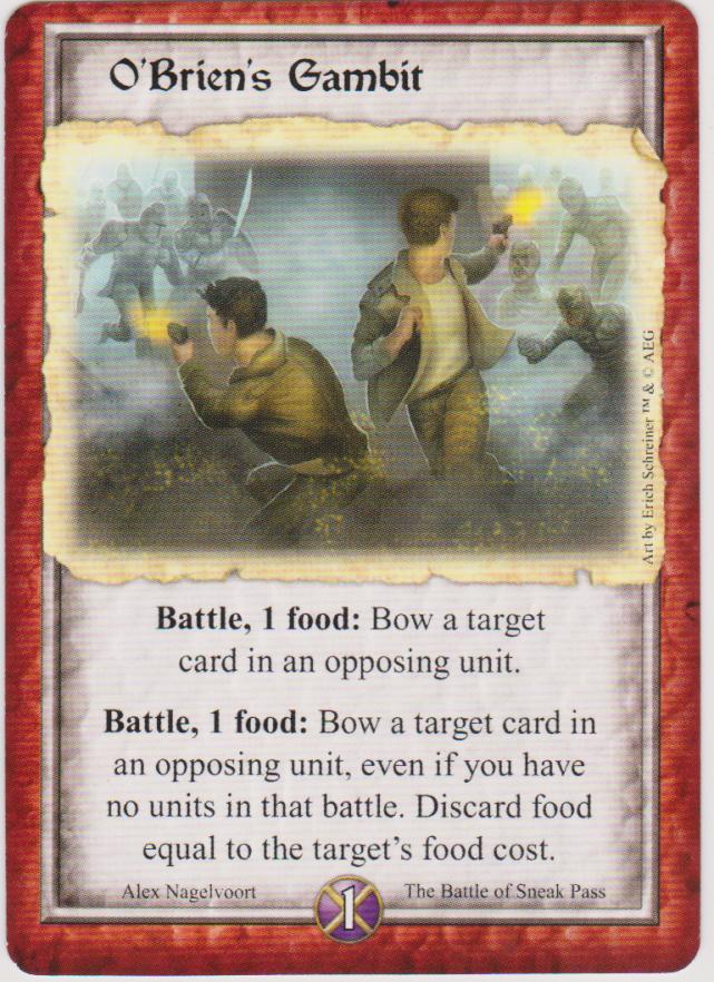 O'Brien's Gambit